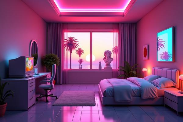 Transform Your Space: The Ultimate Guide to Vaporwave Interior Design