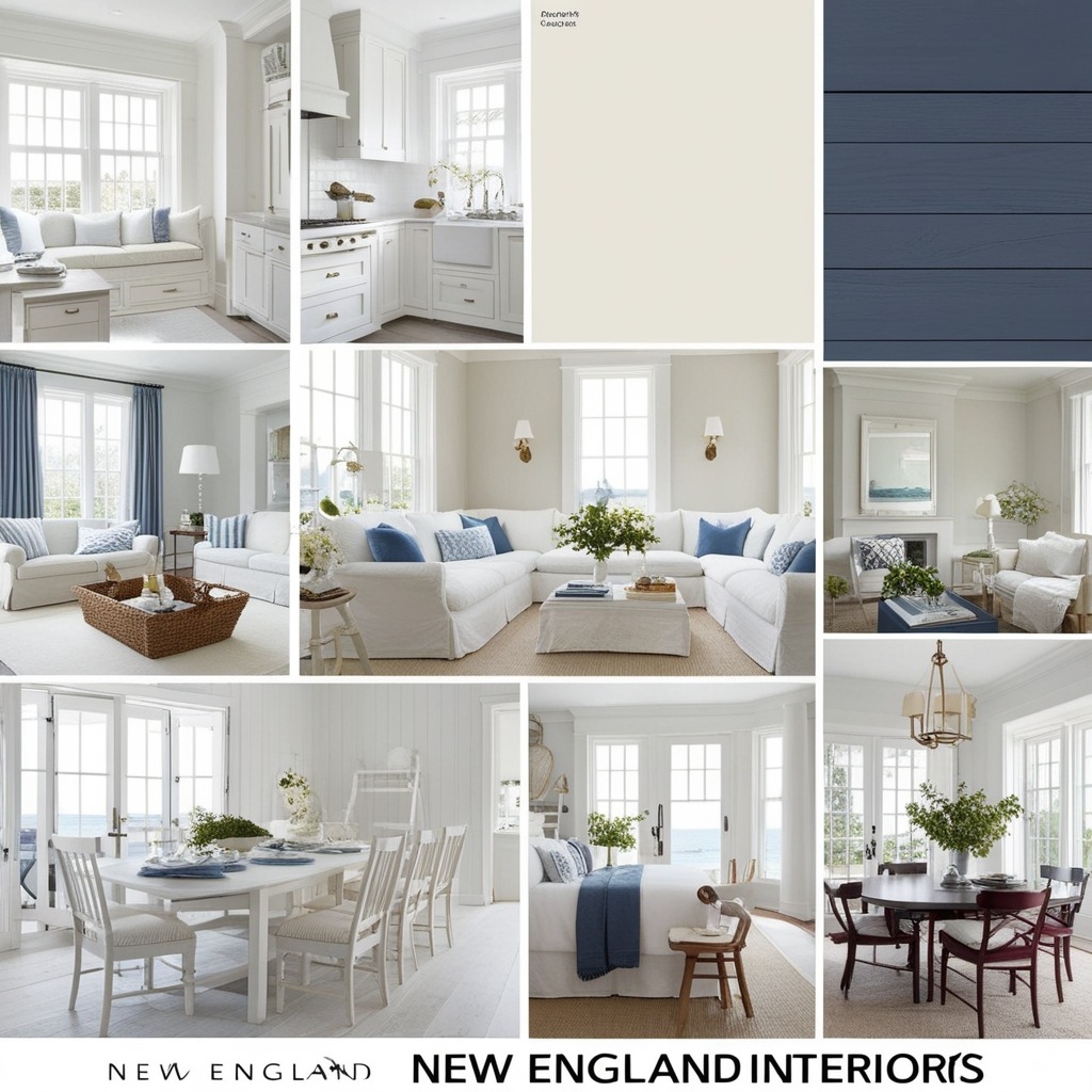 
New England Interior Design Style – Key Features, Trends, and Ideas for Your Space | Paintit.ai
 - 4